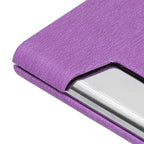 Business Name Card Holder Case Stainless Steel Organizer Portable for Business WorksPurple 336#