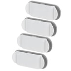 4Pcs Cable Holder Clips Multifunction Data Line Wire Wrapper Organizer for Home Office