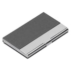 Business Card Holder Stainless Steel Name Card Case for Traveling and Business SuppliesGray 701#