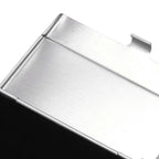 Business Card Holder Stainless Steel Name Card Case for Traveling and Business SuppliesGray 701#
