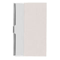 Business Card Holder Stainless Steel Name Card Case for Traveling and Business SuppliesWhite 701#