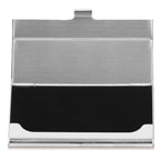 Business Card Holder Stainless Steel Name Card Case for Traveling and Business SuppliesWhite 701#