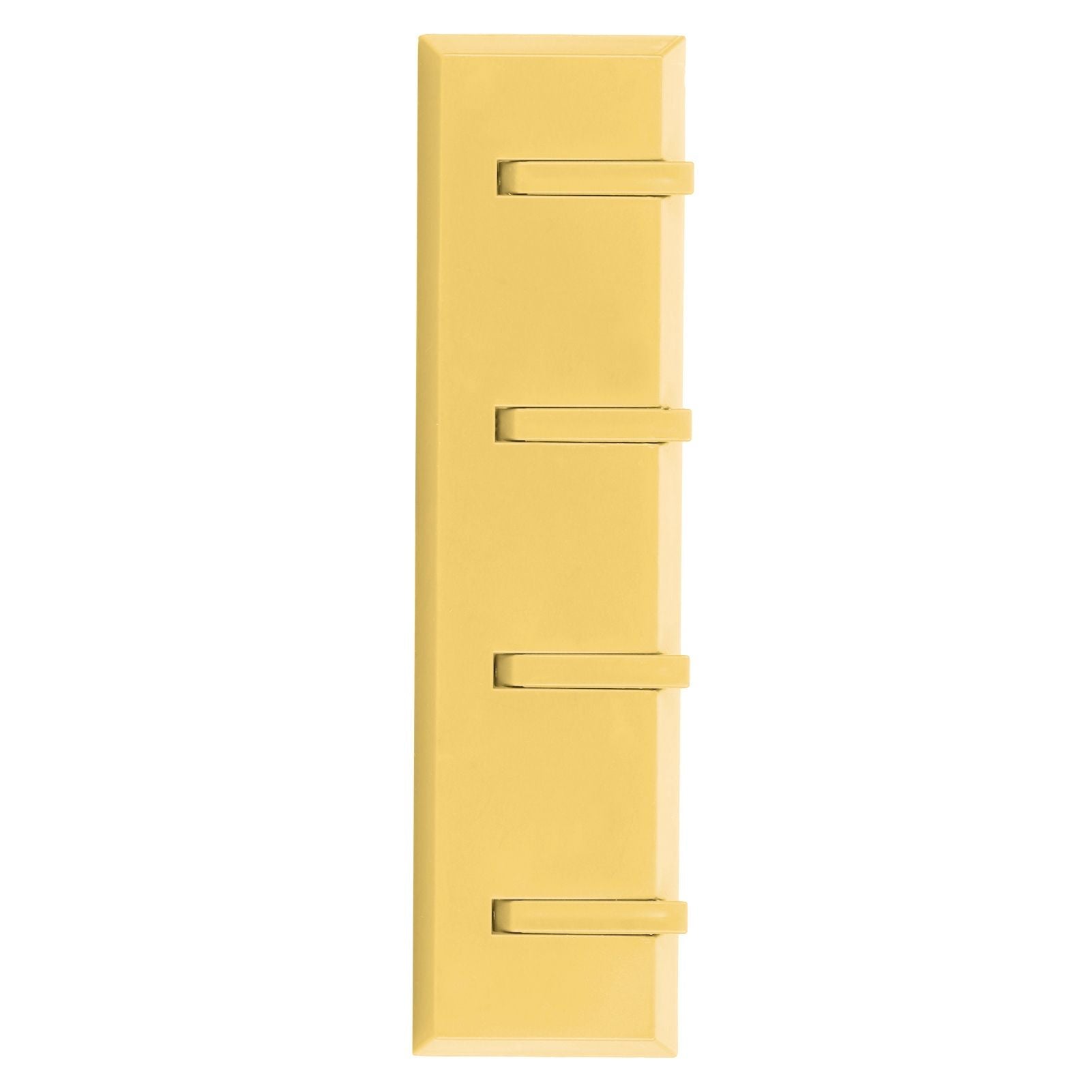 Wall Row Hook Punch Free Coat Key Holder Door Hat Hanger for Bathroom Wall Door Decor(Yellow )