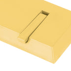 Wall Row Hook Punch Free Coat Key Holder Door Hat Hanger for Bathroom Wall Door Decor(Yellow )
