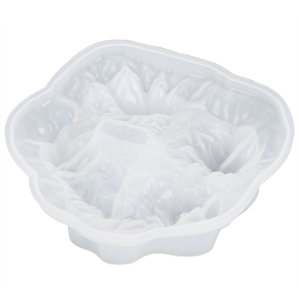 DIY Crystal Epoxy Mold Ashtray Silicone Mold for Mountain Landscape Home Table Ornaments60‑567 L