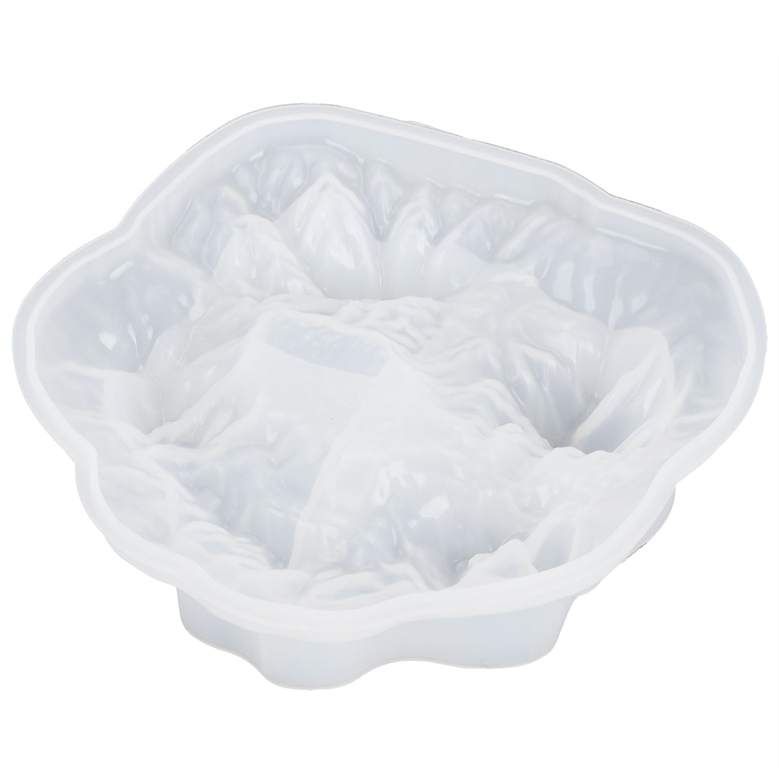 DIY Crystal Epoxy Mold Ashtray Silicone Mold for Mountain Landscape Home Table Ornaments60‑567 L