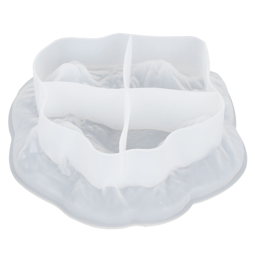 DIY Crystal Epoxy Mold Ashtray Silicone Mold for Mountain Landscape Home Table Ornaments60‑567 L