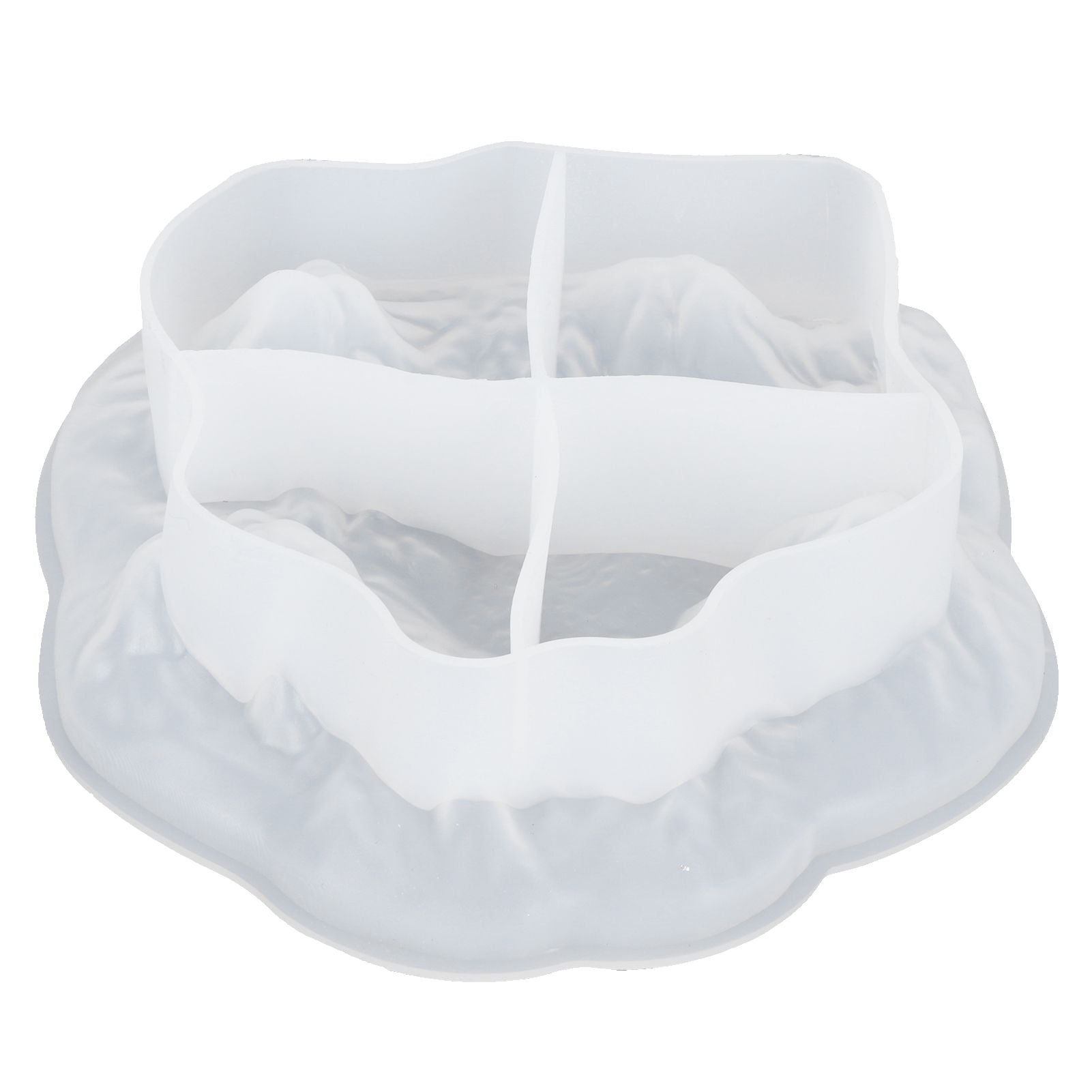 DIY Crystal Epoxy Mold Ashtray Silicone Mold for Mountain Landscape Home Table Ornaments60‑567 L