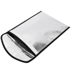 Fireproof Explosionproof Document Bag Portable Safe Bag Envelope Pouch for Home Use