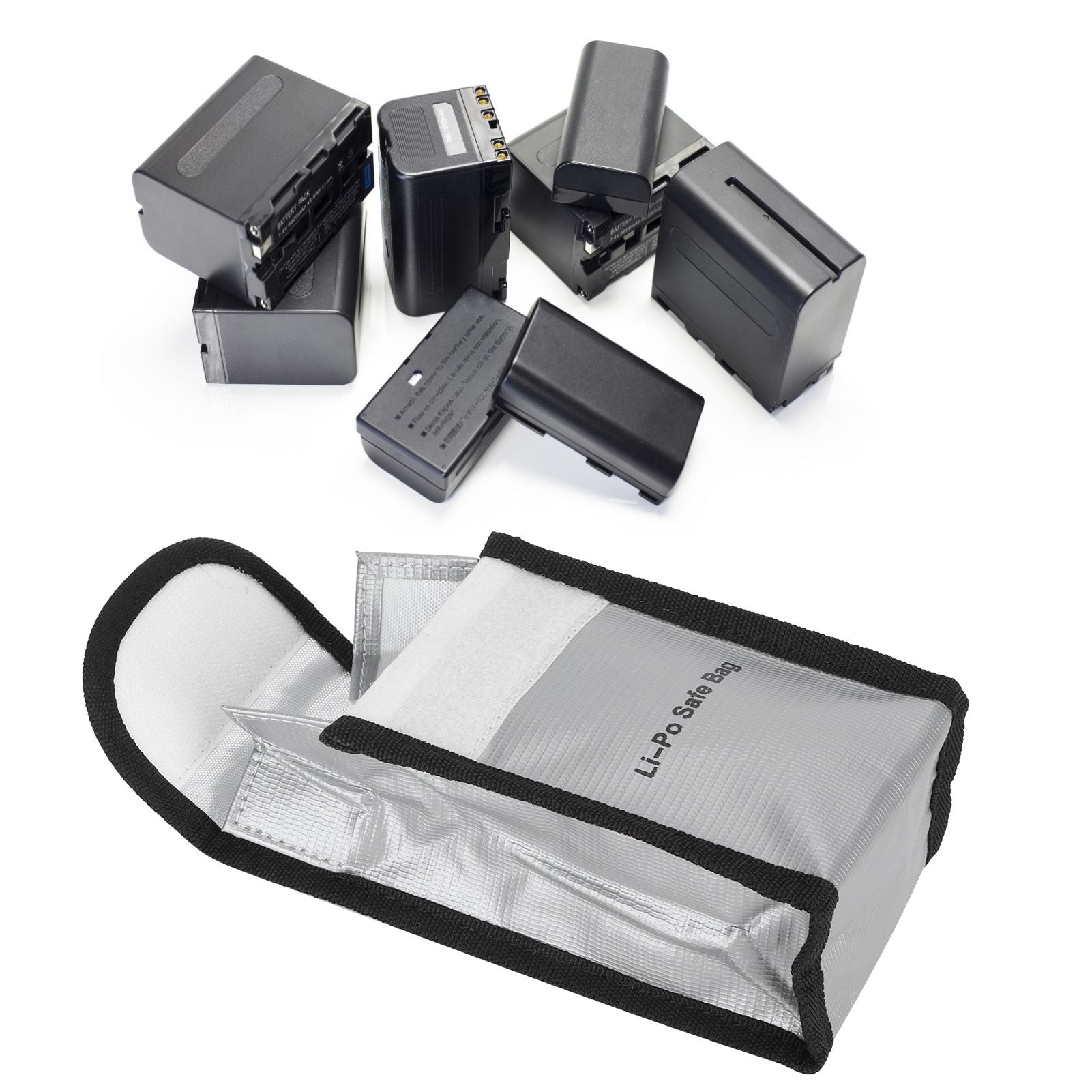 Battery Storage Bag Portable Anti Explosion Lithium Battery Safe Bag for DJI Phantom