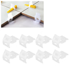 100PCS Ceramic Tile Leveling System Floor Leveler Locator Tool Spacers Tile Construction Tool