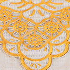 2PCS 30cmx45cm PVC Table Mat Gold Placemats Cup Coaster Pad Kitchen Wedding DecorationStyle 3