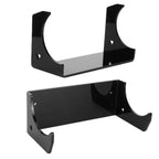 2Pcs Wall Shelf Skateboard Hanger Display Storage Rack Snowboard Organizer SuppliesBlack