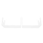 2Pcs Acrylic Display Rack Transparent Toys Dolls Jewelry Stand Shelf for Bedroom