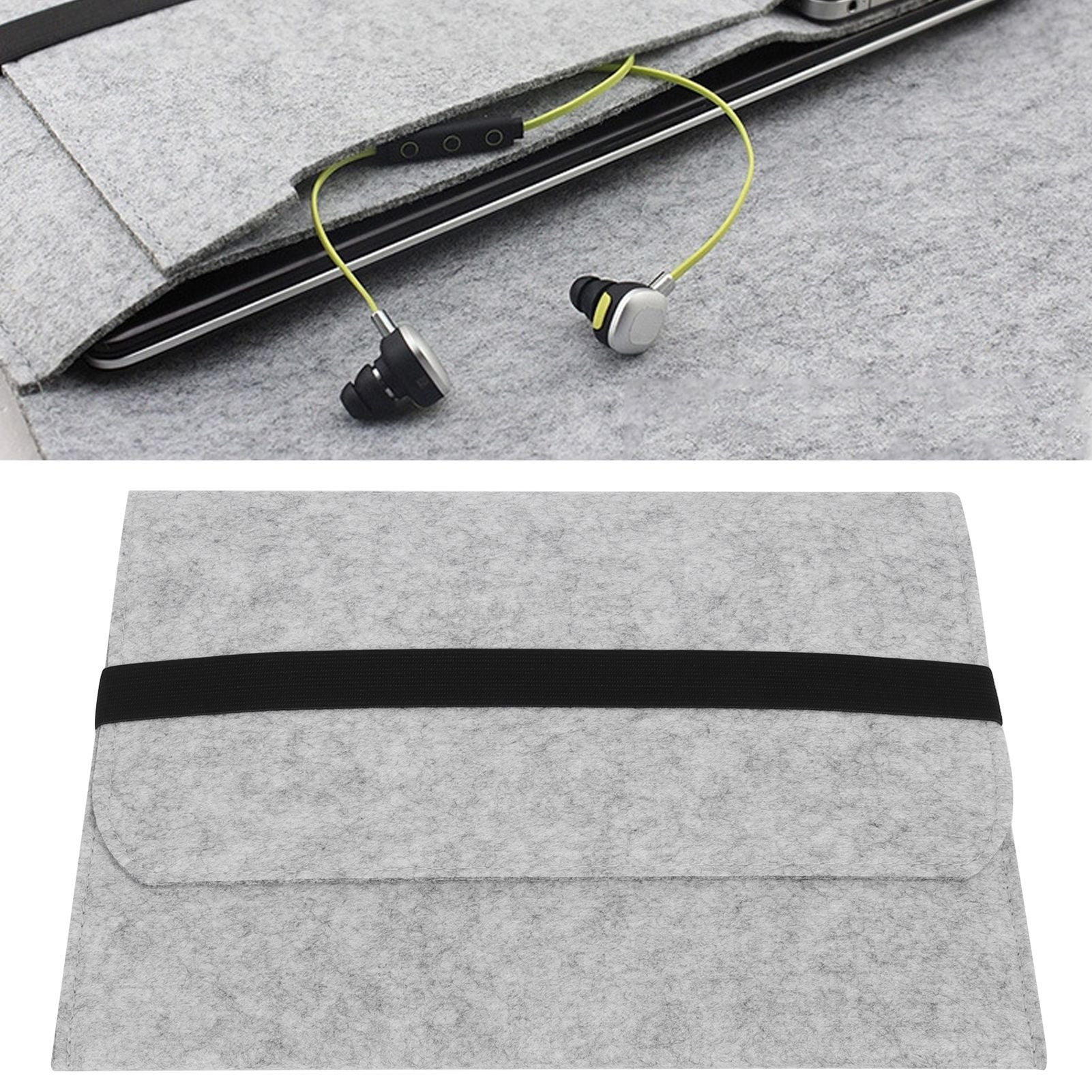 Laptop Felt Sleeve Bag Protective Case Portable Carrying Protective Cover for Notebook Computer
