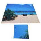 Wall Tapestry Beach Scenery Background Art Decoration for Home Living Room Bedroom150x130cm