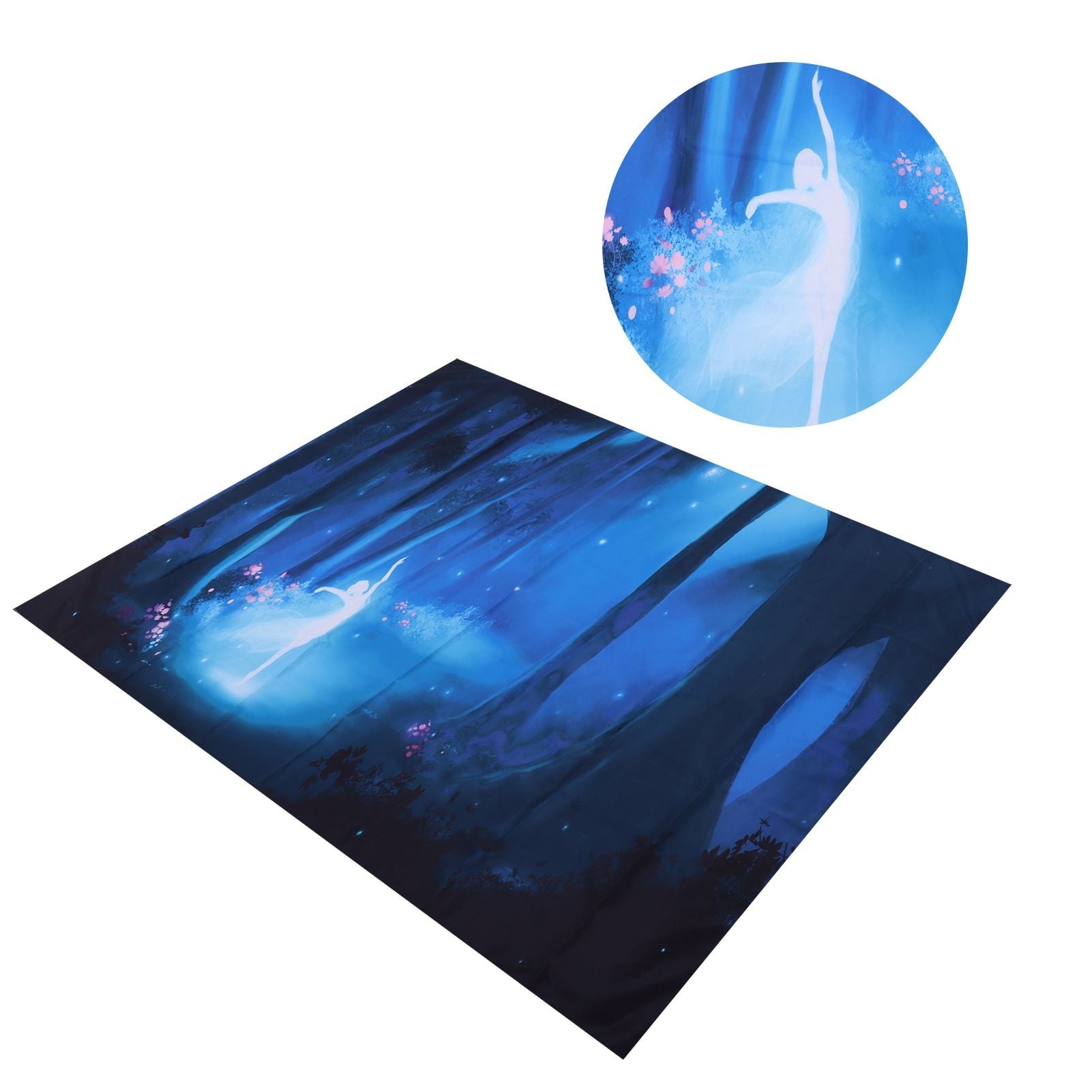 Decorative Tapestry MultiPurpose Unique Wall Hanging Carpet Living Room Bedroom Decors(200x150cm )