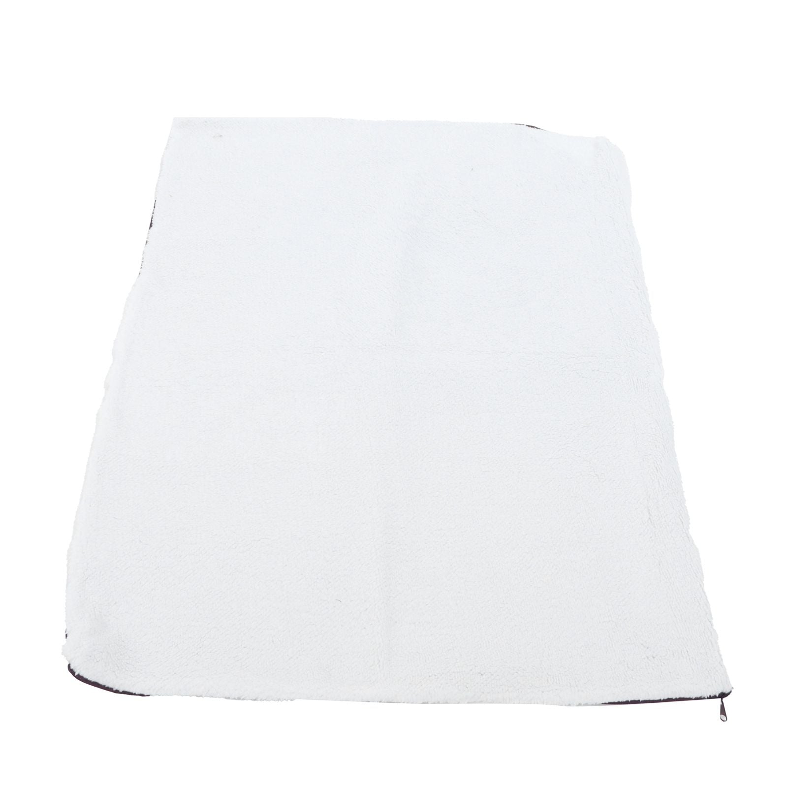 Pet Heating Pad Non Slip Detachable Insulation Warm Blanket for Pet House Dog Kennel(White 90x64cm)