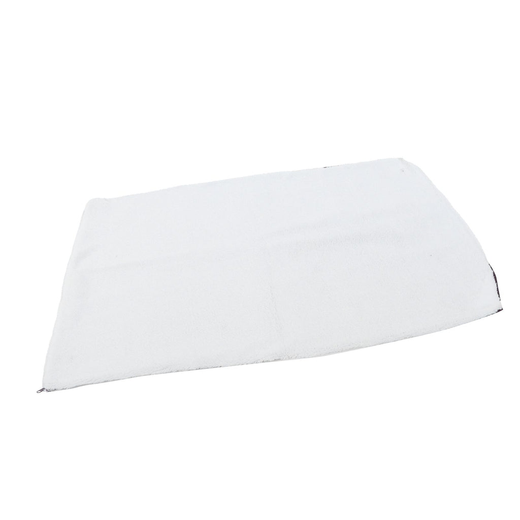 Pet Heating Pad Non Slip Detachable Insulation Warm Blanket for Pet House Dog Kennel(White 90x64cm)