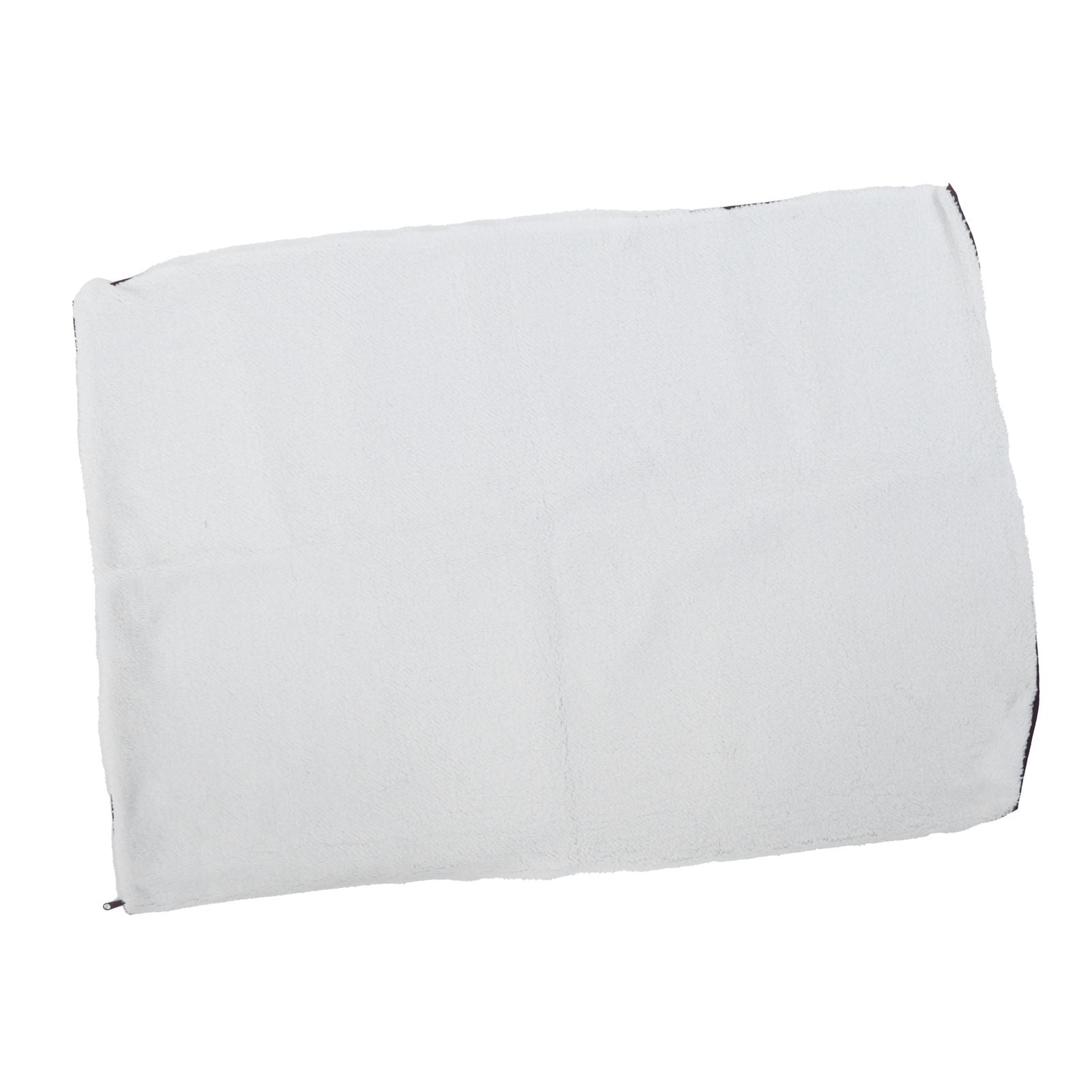 Pet Heating Pad Non Slip Detachable Insulation Warm Blanket for Pet House Dog Kennel(White 90x64cm)