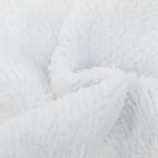 Pet Heating Pad Non Slip Detachable Insulation Warm Blanket for Pet House Dog Kennel(White 90x64cm)