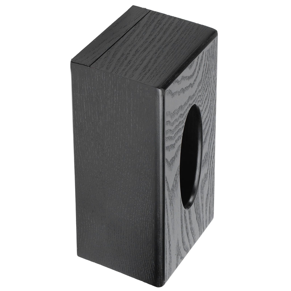 Black Wooden Tissue Box Napkin Case Elegant Style Tissue Holder for Home Hotel Living Room