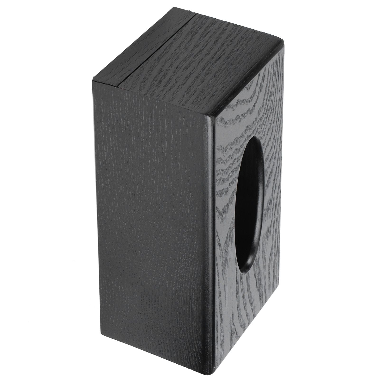 Black Wooden Tissue Box Napkin Case Elegant Style Tissue Holder for Home Hotel Living Room