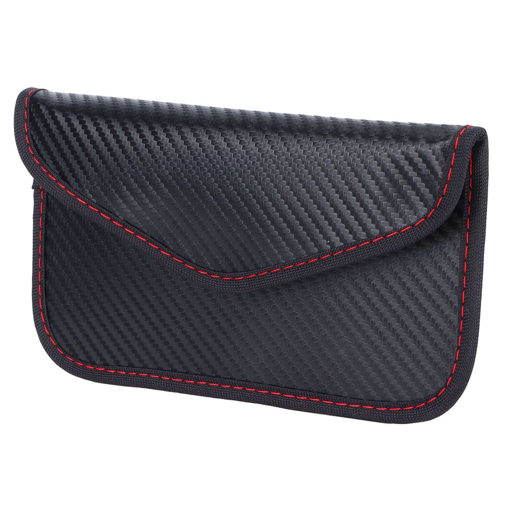 Car Key Blocker Bag Protector Portable PU AntiTheft Signal Shielding Case Pouch