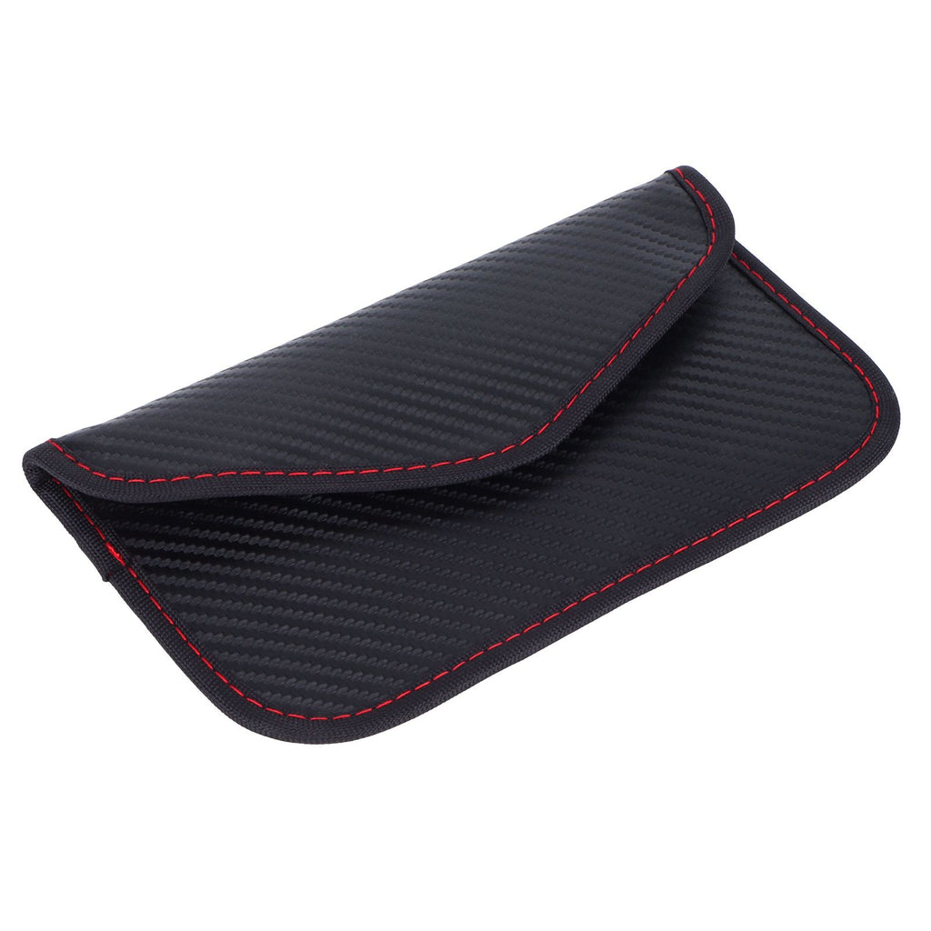 Car Key Blocker Bag Protector Portable PU AntiTheft Signal Shielding Case Pouch