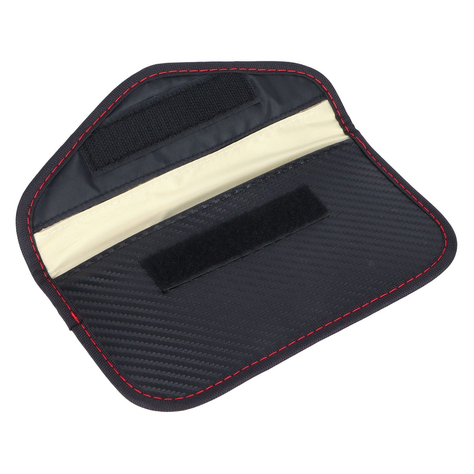 Car Key Blocker Bag Protector Portable PU AntiTheft Signal Shielding Case Pouch