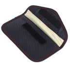 Car Key Blocker Bag Protector Portable PU AntiTheft Signal Shielding Case Pouch