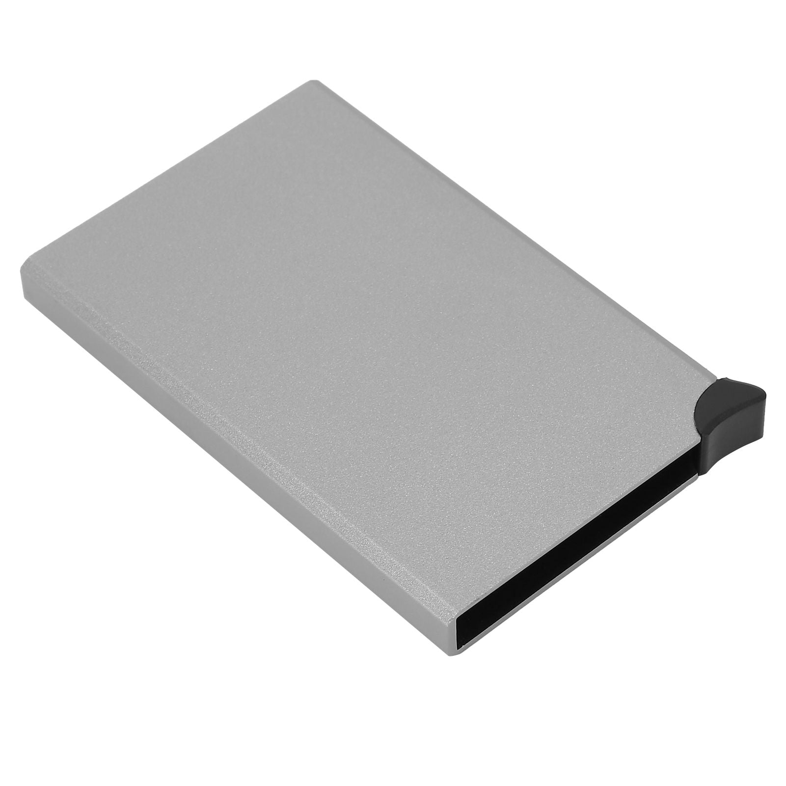 Business Card Holder AntiTheft AntiMagnetic Popup Credit Cards Case Bag Organizer(Gray x55#)