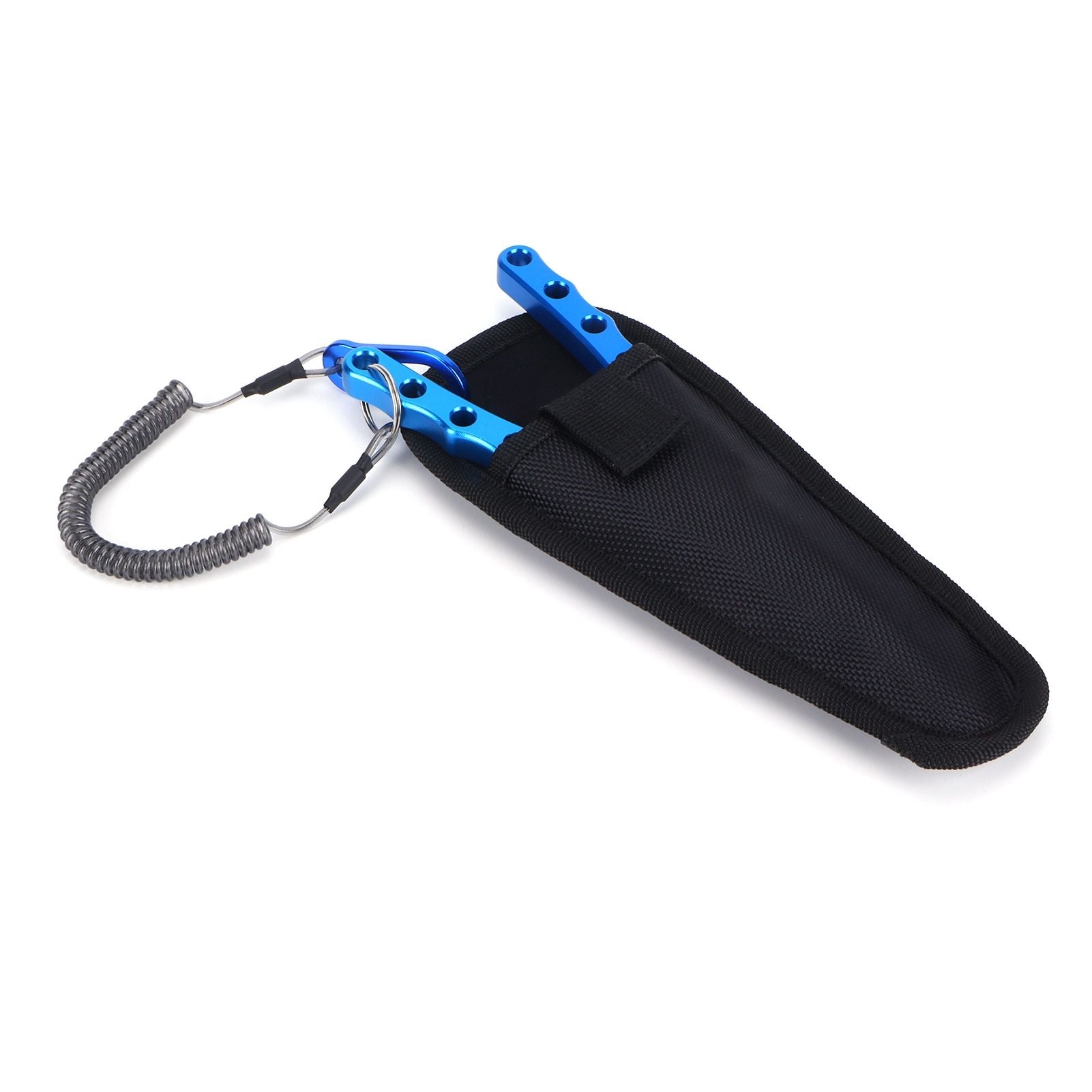 Fishing Lure Pliers Tongs Multifunction Aluminum Alloy Hook Remover Tool EquipmentBlue