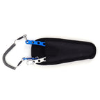 Fishing Lure Pliers Tongs Multifunction Aluminum Alloy Hook Remover Tool Equipment(Blue Silver )