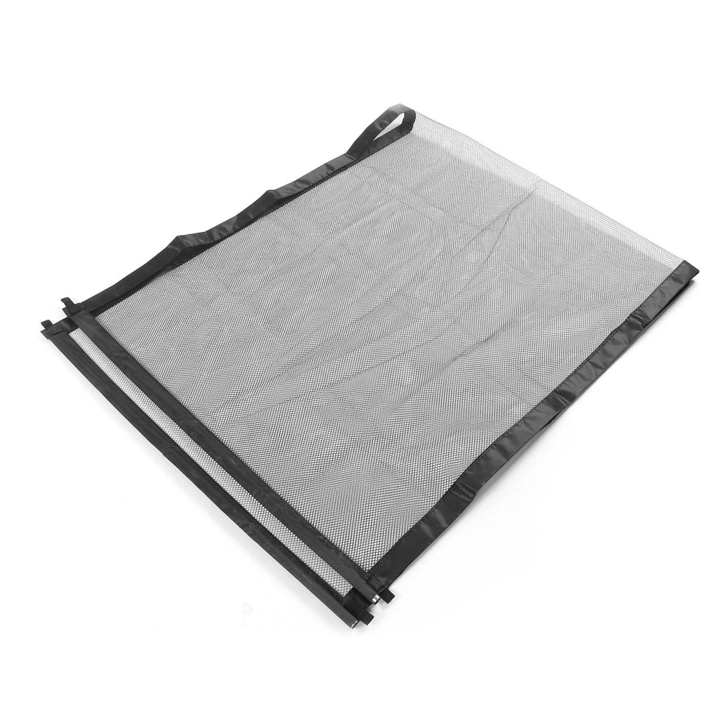Black Portable Pet Gate Fence Foldable Small Animal Protective Fence for Indoor and Outdoor