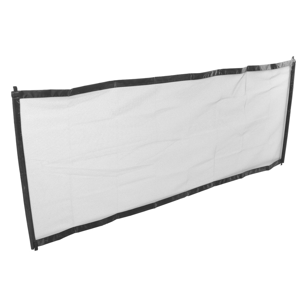Black Portable Pet Gate Fence Foldable Small Animal Protective Fence for Indoor and Outdoor