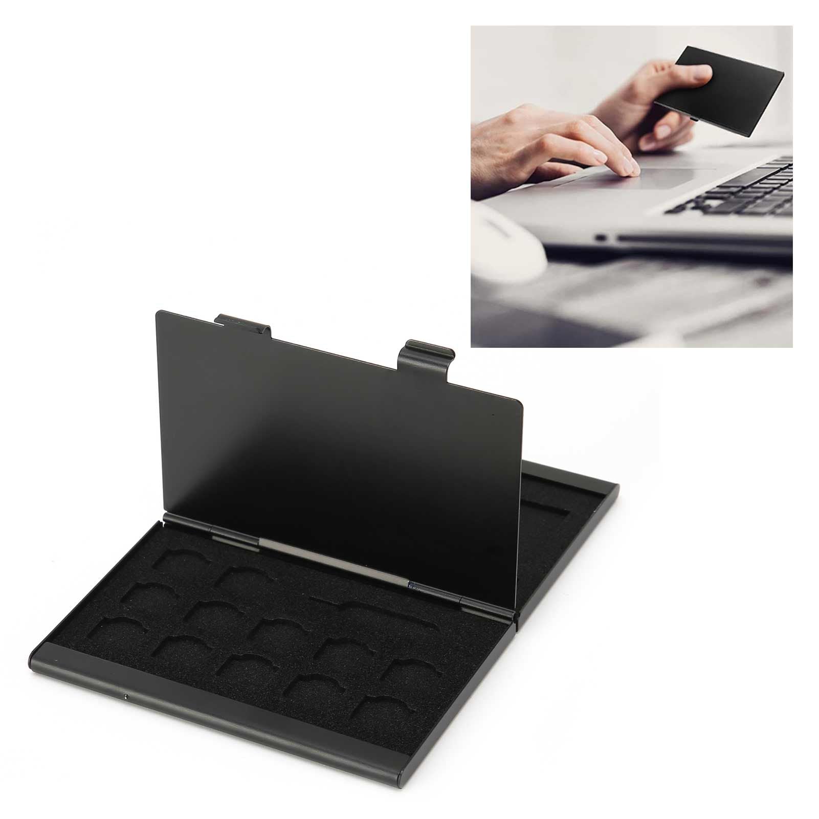 SIM Card Case Antimagnetic Dustproof Shockproof Portable Storage Cards Storage Box