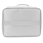 Files Storage Bag Multifunction Fireproof Waterproof Office Document Organizer Silver