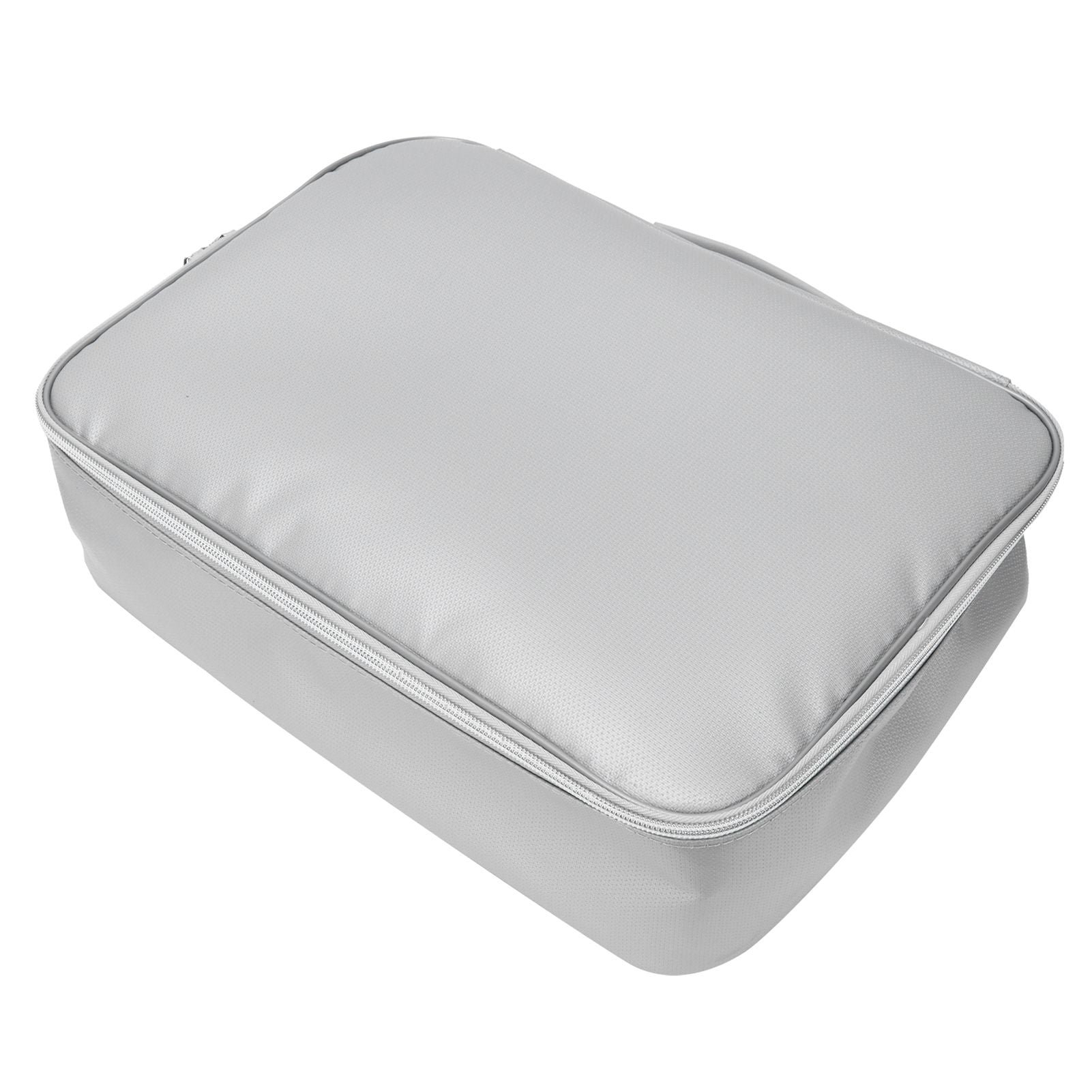 Files Storage Bag Multifunction Fireproof Waterproof Office Document Organizer Silver
