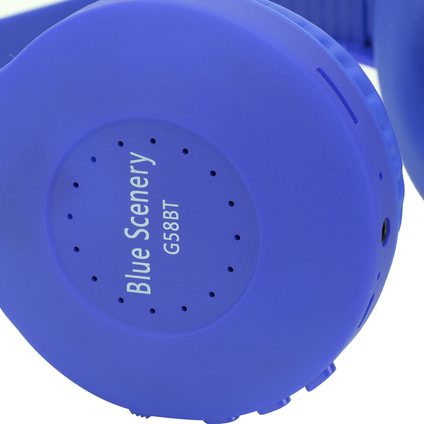 G58 Head Mounted Bluetooth Headset Bluetooth 5.0 Stereo Bluetooth Headset for Sports Use(Blue )