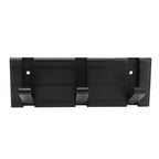 Balck Originality Hook Coat Hook Concealed Row Hanger for Home Doorway Living Room