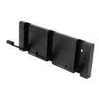 Balck Originality Hook Coat Hook Concealed Row Hanger for Home Doorway Living Room
