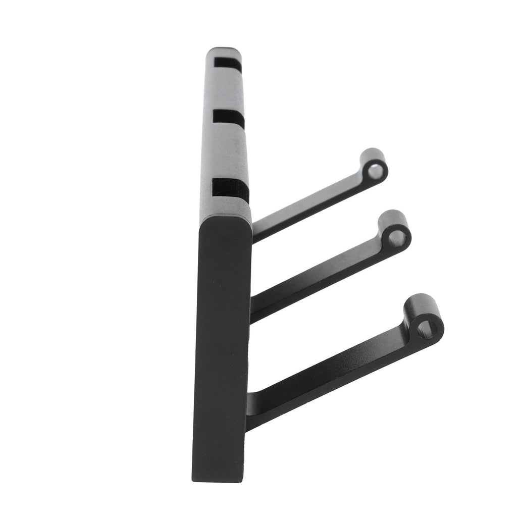 Balck Originality Hook Coat Hook Concealed Row Hanger for Home Doorway Living Room