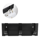 Balck Originality Hook Coat Hook Concealed Row Hanger for Home Doorway Living Room