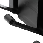 Balck Originality Hook Coat Hook Concealed Row Hanger for Home Doorway Living Room