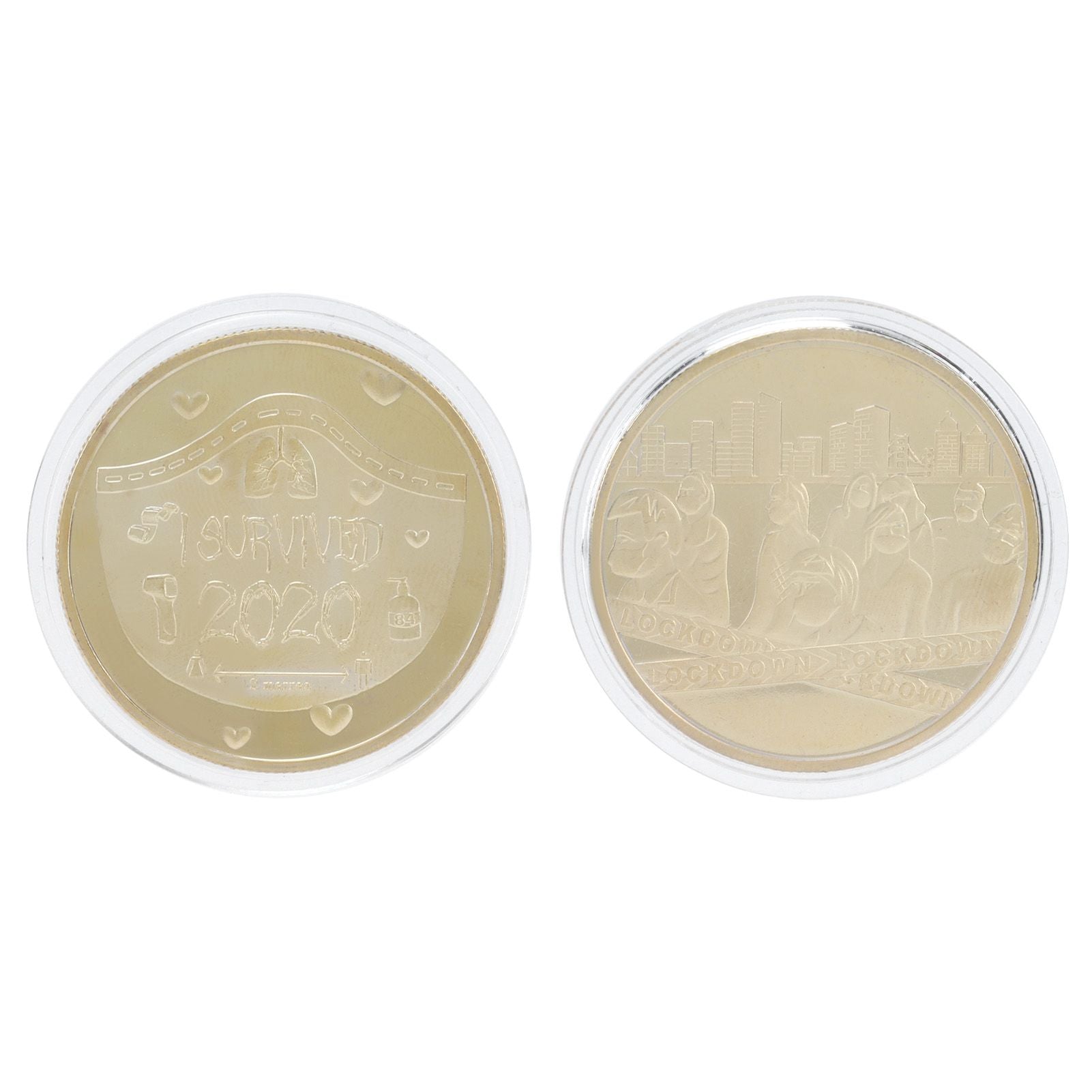 Commemorative Coin Innovative 2020 Medal Memorial Coin Gift Souvenirs CollectionGold