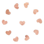 500Pcs Heart‑Shape Chips Wood Grain Slice Decoration DIY Hand‑Made Scrapbook Crafts