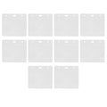 10PCS Card Protector Waterproof Immunization Record Card Holder Clear PVC Sleeve