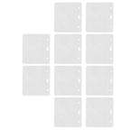 10PCS Card Protector Waterproof Immunization Record Card Holder Clear PVC Sleeve
