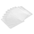 10PCS Card Protector Waterproof Immunization Record Card Holder Clear PVC Sleeve